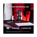 Slušalice HYPERX Gaming Cloud III S, A59YZAA, bežične, WiFi, Bluetooth, USB C, USB A, za PS5/PS4/Switch/PC, crne