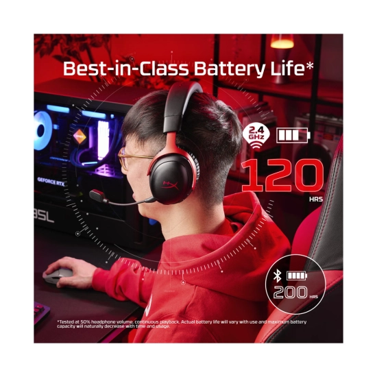 Slušalice HYPERX Gaming Cloud III S, A59YZAA, bežične, WiFi, Bluetooth, USB C, USB A, za PS5/PS4/Switch/PC, crne Slušalice HYPERX Gaming Cloud III S, A59YZAA, bežične, WiFi, Bluetooth, USB C, USB A, za PS5/PS4/Switch/PC, crne