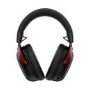 Slušalice HYPERX Gaming Cloud III S, A59Z0AA, bežične, WiFi, Bluetooth, USB C, USB A, za PS5/PS4/Switch/PC, crno crvene