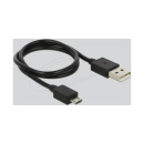 Adapter DELOCK, DisplayPort 1.4 (M) na 2x HDMI (Ž), 0.2m, crni