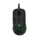 Miš WHITE SHARK GM-9004 TRISTAN-2, žičani, 12800dpi, RGB, crni