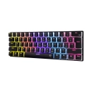 Tipkovnica WHITE SHARK Gaming GK-2202 ASHIKO-2, žičana, mehanička, Plavi Switch, US Layout, crna