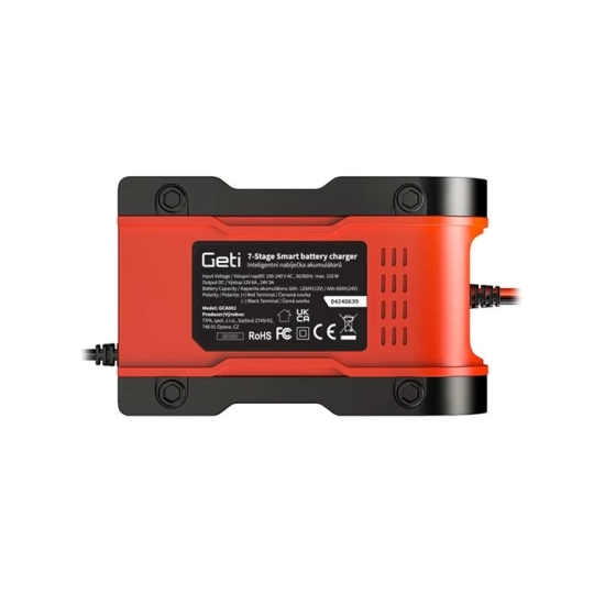 Punjač akumulatora GETI GCA002, 12V 6A, 24V 3A, IP20 Punjač akumulatora GETI GCA002, 12V 6A, 24V 3A, IP20