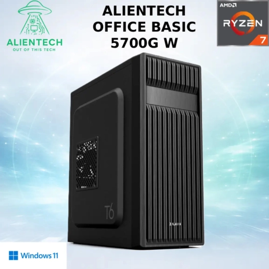 Računalo office ALIENTECH Office 5700G W, Ryzen 7 5700G, 16GB, 500GB SSD, Radeon Graphics, Windows 11P Računalo office ALIENTECH Office 5700G W, Ryzen 7 5700G, 16GB, 500GB SSD, Radeon Graphics, Windows 11P