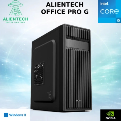Računalo office ALIENTECH Office Pro G, Core i5-14400F, 16GB, 500GB SSD, NVIDIA GT 710, Windows 11P   - Office računala
