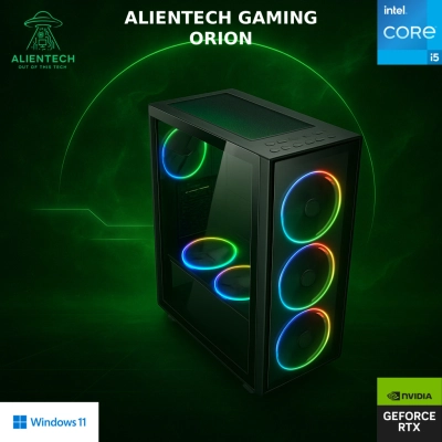 Računalo gaming ALIENTECH Gaming Orion, Core i5-14400F, 16GB, 1TB SSD, NVIDIA RTX 5060, Windows 11P - Gaming računala Računalo gaming ALIENTECH Gaming Orion, Core i5-14400F, 16GB, 1TB SSD, NVIDIA RTX 5060, Windows 11P - Gaming računala