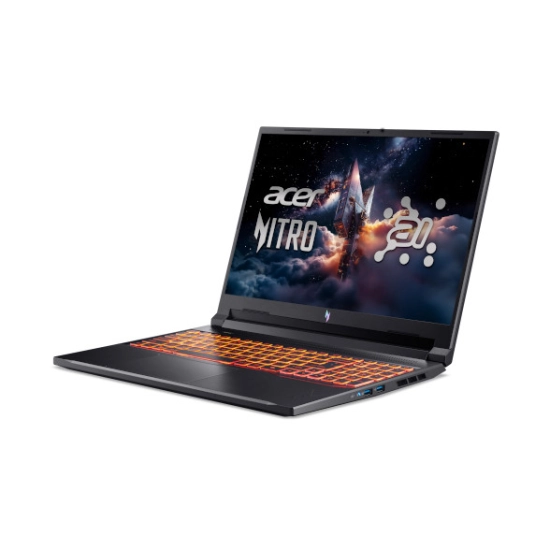 Laptop ACER Nitro V 16 AI ANV16-42, NH.U1FEX.008, Ryzen 7 260, 16GB, 1TB SSD, GeForce RTX 5070, 16incha WUXGA IPS 180Hz , NoOS, crni Laptop ACER Nitro V 16 AI ANV16-42, NH.U1FEX.008, Ryzen 7 260, 16GB, 1TB SSD, GeForce RTX 5070, 16incha WUXGA IPS 180Hz , NoOS, crni