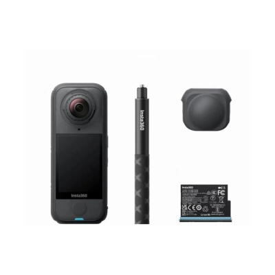 Akcijska kamera INSTA360 X4 Air Starter Bundle, CINSAAFA-SE03, 29MP, 8K UHD, 8K@30Hz   - Sportske kamere i oprema