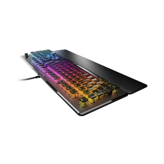 Tipkovnica TURTLE BEACH Gaming VULCAN II, žičana, USB A, mehanička, Linear Switch, US Layout, RGB, Slim, crna