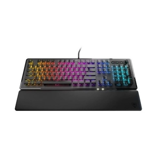 Tipkovnica TURTLE BEACH Gaming VULCAN II, žičana, USB A, mehanička, Linear Switch, US Layout, RGB, Slim, crna