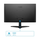 Monitor 23.8incha AOC 24B36X, FHD, IPS, 144Hz, 4ms, 300cd/m2, 1500:1, crni
