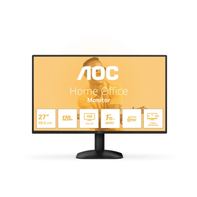 Monitor 27incha AOC 27B31H, FHD, IPS, 120Hz, 4ms, 300cd/m2, 1500:1, crni   - AOC