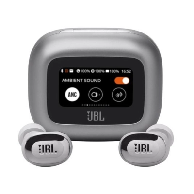Slušalice JBL Live Buds 3 JBLLIVEBUDS3SIL, bežične, In-Ear, Bluetooth, srebrne   - Slušalice za smartphone