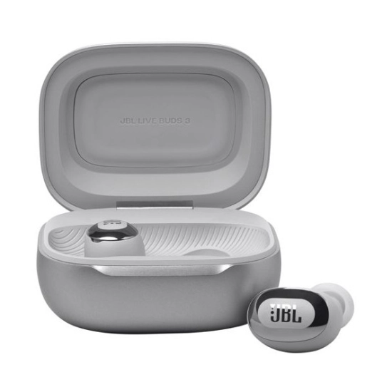 Slušalice JBL Live Buds 3 JBLLIVEBUDS3SIL, bežične, In-Ear, Bluetooth, srebrne