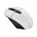 Miš TRUST GXT 110W Felox, Gaming, bežični, 4800dpi, RGB, bijeli