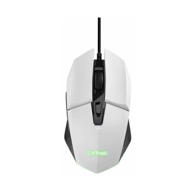 Miš TRUST GXT 109W Felox, Gaming, žičani, 6400dpi, RGB, bijeli   - Trust