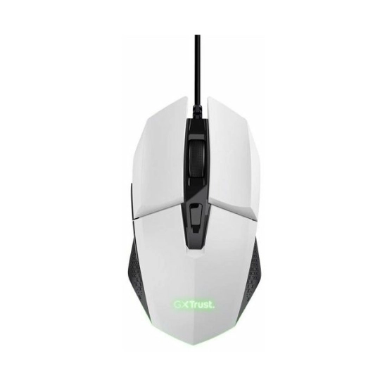 Miš TRUST GXT 109W Felox, Gaming, žičani, 6400dpi, RGB, bijeli Miš TRUST GXT 109W Felox, Gaming, žičani, 6400dpi, RGB, bijeli