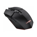 Miš + Podloga TRUST GXT 112 Felox, Gaming, bežični, 4800dpi, crni