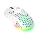 Miš TRUST GXT 929W Helox, Gaming, bežični, 4800dpi, bijeli