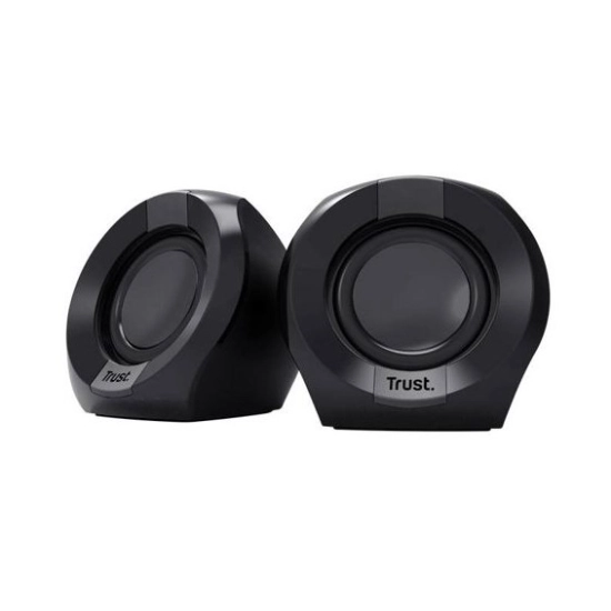 Zvučnici TRUST Polo 25164, 2.0, 8W, 3.5mm, crni
