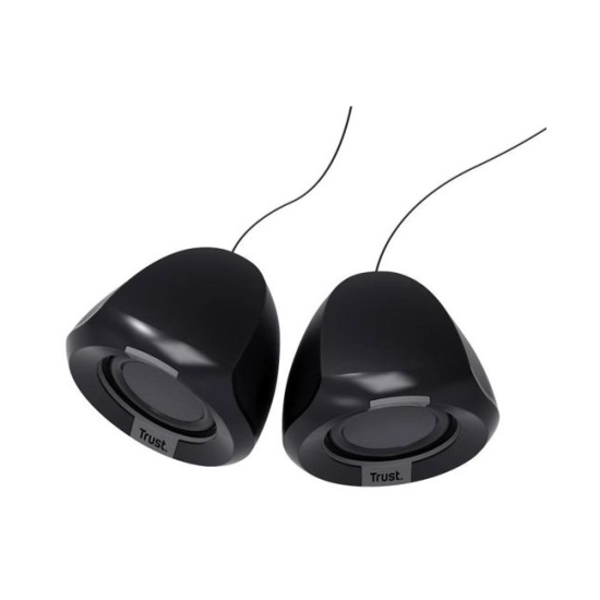 Zvučnici TRUST Polo 25164, 2.0, 8W, 3.5mm, crni