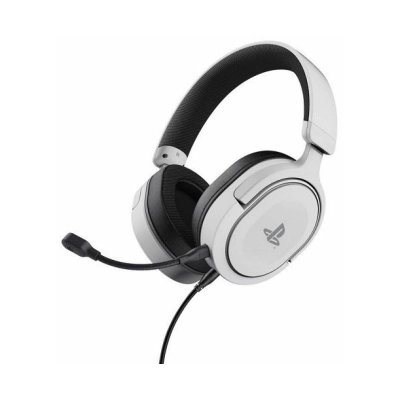 Slušalice TRUST Gaming GXT 498W Forta, žičane, 3.5mm, mikrofon, za PS5/PS4/PC, bijele Slušalice TRUST Gaming GXT 498W Forta, žičane, 3.5mm, mikrofon, za PS5/PS4/PC, bijele