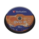 Medij DVD-R VERBATIM 43523, 16x,  spindle 10