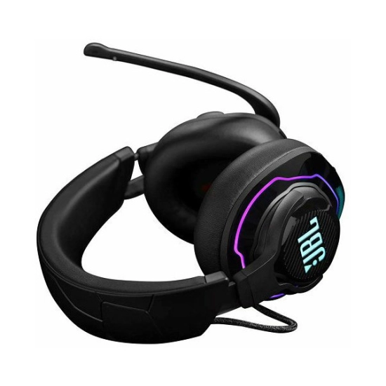 Slušalice JBL Gaming Quantum 910, bežične, Bluetooth, mikrofon, za PS5/PS4/Switch/PC, crne