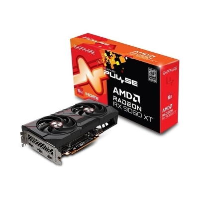 Grafička kartica SAPPHIRE Radeon RX 9060 XT Pulse, 16GB DDR6, DisplayPort, 2x HDMI - INFORMATIČKE KOMPONENTE Grafička kartica SAPPHIRE Radeon RX 9060 XT Pulse, 16GB DDR6, DisplayPort, 2x HDMI - INFORMATIČKE KOMPONENTE