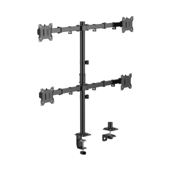 Nosač za monitor SBOX LCD-352/4-3, za 4 monitora, 17-32incha, stolni