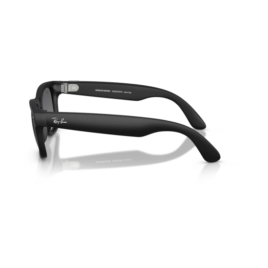 Pametne naočale Ray-Ban META Wayfarer (Gen 2) s kamerom i zvukom, crne s mat crnim okvirima