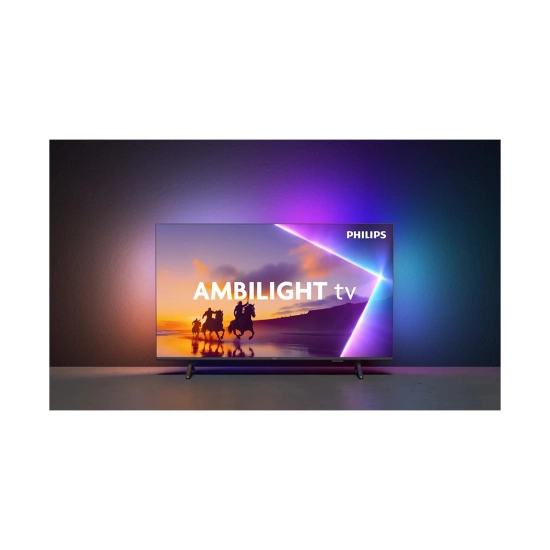 Televizor QLED 55incha PHILIPS 55PUS8510/12, TITAN OS, 4K UHD, DVB-T2/C/S2, HDMI, WiFi, Bluetooth, USB A, Energetska oznaka F