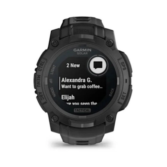 Pametni sportski sat GARMIN Instinct 3 Solar, Tactical Edition, 010-02934-50, 45mm, crni