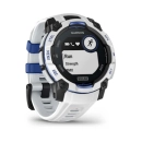 Pametni sportski sat GARMIN Instinct 3 Solar, 010-02934-03, 45mm, bijeli s bijelo plavim remenom