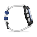 Pametni sportski sat GARMIN Instinct 3 Solar, 010-02934-03, 45mm, bijeli s bijelo plavim remenom