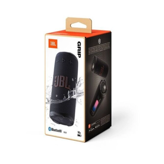 Prijenosni bluetooth zvučnik JBL Grip, 16W, Bluetooth 5.4, IPX8, crni Prijenosni bluetooth zvučnik JBL Grip, 16W, Bluetooth 5.4, IPX8, crni