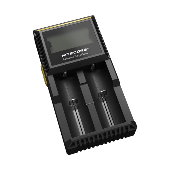 Punjač baterija Li-ion, IMR, LiFePO4, za 2 komada baterija, NITECORE D2 EU Punjač baterija Li-ion, IMR, LiFePO4, za 2 komada baterija, NITECORE D2 EU