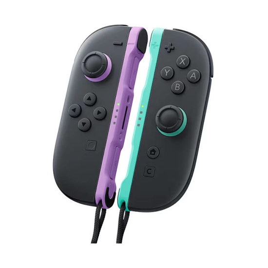Gamepad NINTENDO Joy-Con, par, za Switch 2, svijetlo ljubičasti, svijetlo plavi