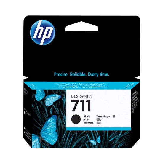 Tinta HP 711, CZ129A, crna, za DesignJet T100/T120/T120 ePrinter/T125/T130/T520/T520 ePrinter/T525/T530