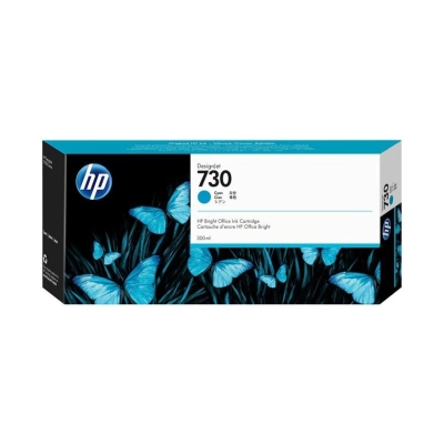 Tinta HP 730, P2V68A, cijan, za DesignJet SD Pro MFP/T1600/T1600dr/T1700/T1700dr/T1708/T1708dr/T2600/T2600dr   - Tinte