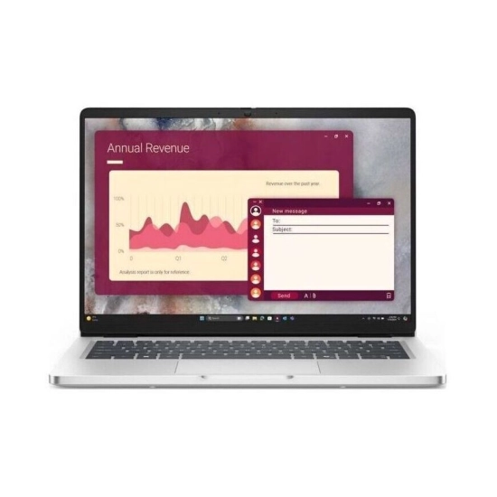Laptop DELL Pro 14, 1018582201-N1311, Core Ultra 7 255U, 32GB, 512GB SSD, Intel Graphics, 14incha FHD+ LCD, Windows 11P, srebrni