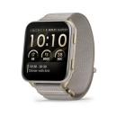 Pametni sportski sat GARMIN Venu X1, 010-02980-09, zlatni sa svijetlosivim remenom