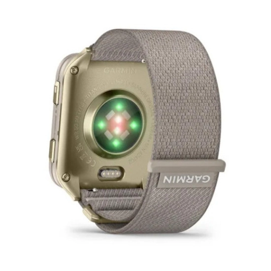 Pametni sportski sat GARMIN Venu X1, 010-02980-09, zlatni sa svijetlosivim remenom