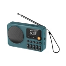 Radio prijemnik MEANIT MZVB6, FM, Bluetooth zvučnik, plavi