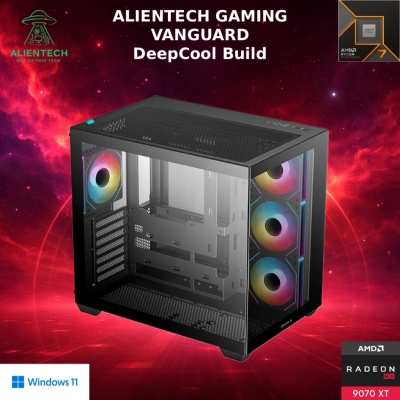 Računalo gaming ALIENTECH Vanguard DeepCool Build, Ryzen 7 9700X, 32GB, 2TB SSD, Radeon RX 9070 XT, WiFi, Windows 11P - RAČUNALA Računalo gaming ALIENTECH Vanguard DeepCool Build, Ryzen 7 9700X, 32GB, 2TB SSD, Radeon RX 9070 XT, WiFi, Windows 11P - RAČUNALA