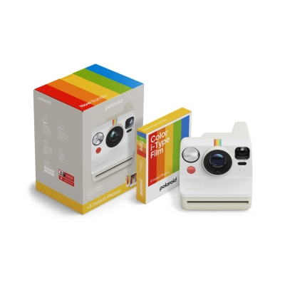 OŠTEĆENA AMBALAŽA – Fotoaparat POLAROID Now Gen 3, Color Film (8 kom), bijeli