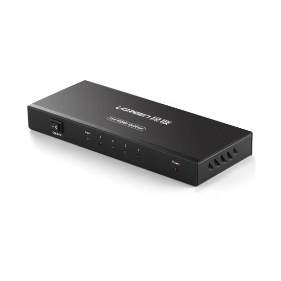 Razdjelnik video UGREEN, 4-portni, HDMI na 4x HDMI, 4K@30Hz, crni Razdjelnik video UGREEN, 4-portni, HDMI na 4x HDMI, 4K@30Hz, crni