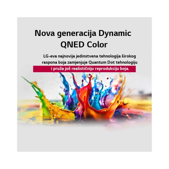 Televizor QNED 55incha LG 55QNED70A6A.AEU, WebOS, 4K UHD, DVB-T2/C/S2, HDMI, WiFi, Bluetooth, RJ45, USB A, Energetska oznaka G Televizor QNED 55incha LG 55QNED70A6A.AEU, WebOS, 4K UHD, DVB-T2/C/S2, HDMI, WiFi, Bluetooth, RJ45, USB A, Energetska oznaka G