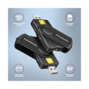 Čitač osobnih iskaznica za e-Građani AXAGON CRE-SMP2A, USB A 2.0, čitač memorijskih kartica SD/SDHC/SDXC