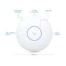 Access Point UBIQUITI U7-PRO, BE6500, WiFi 7, RJ45, 1x PoE, 668/2880Mbps